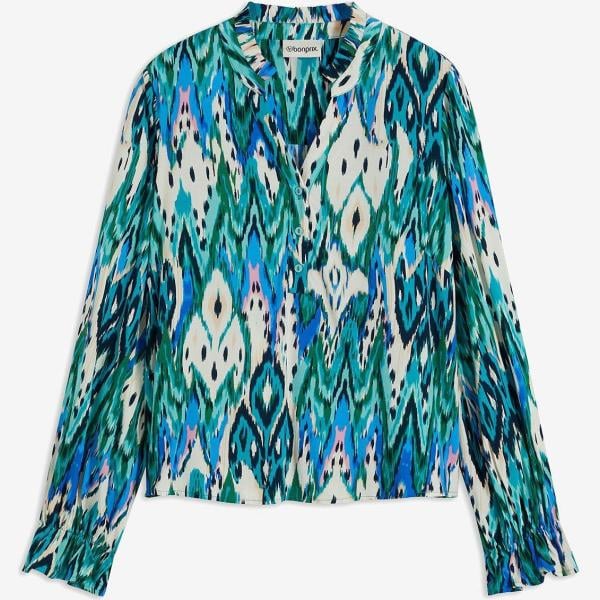 bluse bonprix verde