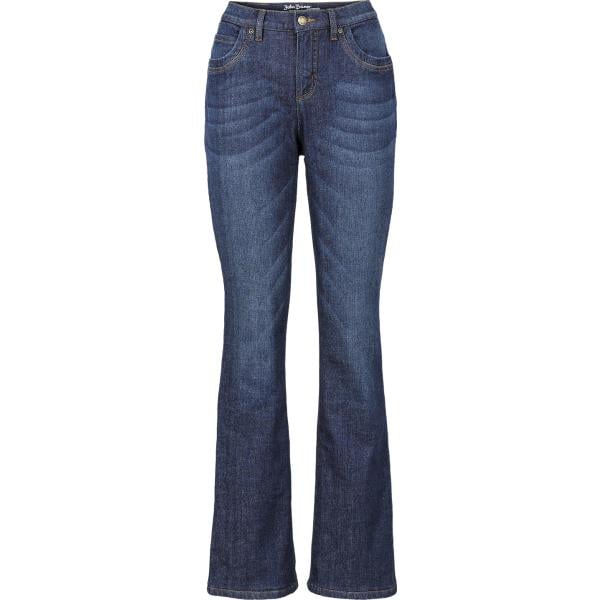 jeans bootcut bonprix blu
