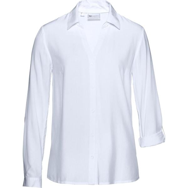 camicie bonprix bianco