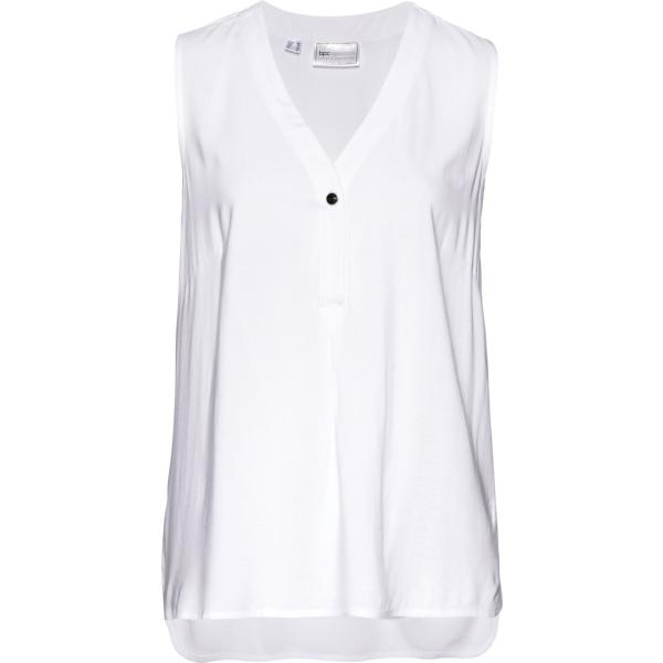 top bonprix bianco