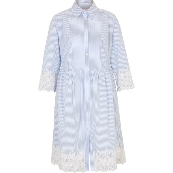 vestiti chemisier Bpc selection premium bianco a righe