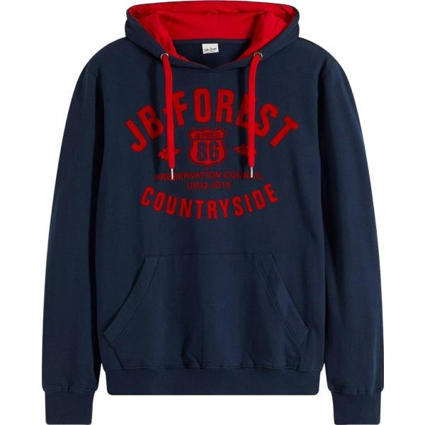 felpe con cappuccio bonprix blu con stampe