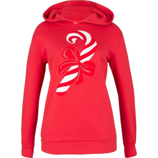 felpe con cappuccio Bpc bonprix collection rosso