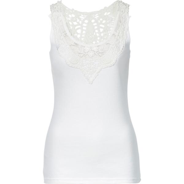 top Bodyflirt bianco