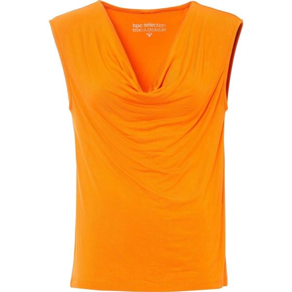 top bonprix arancione