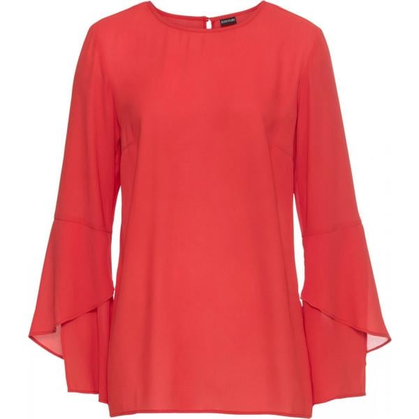 Blusa con volant rosso Bodyflirt rosso