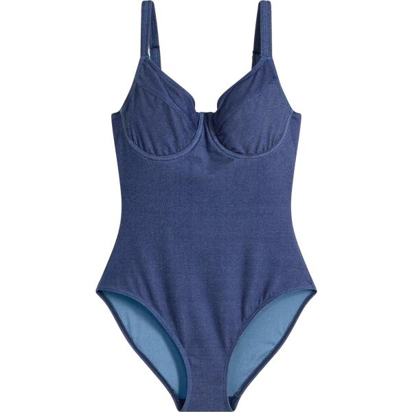 costumi interi bonprix blu