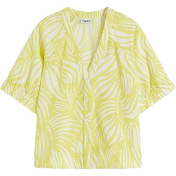 camicie a manica corta bonprix giallo