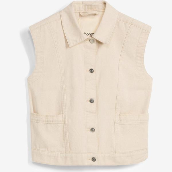 gilet bonprix marrone