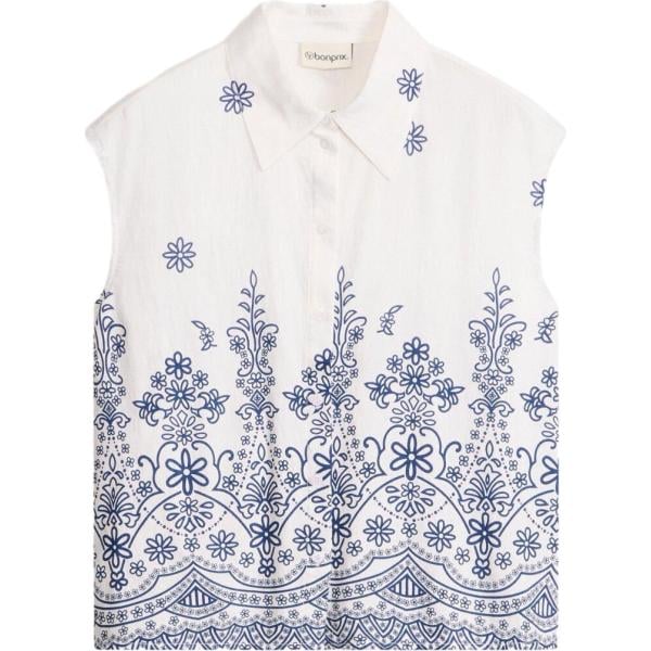 camicie a manica corta bonprix bianco