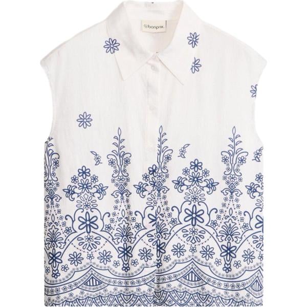 camicie a manica corta bonprix bianco