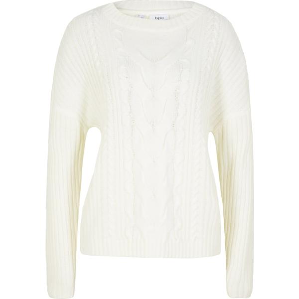 maglieria Bpc bonprix collection bianco