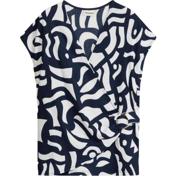bluse bonprix blu