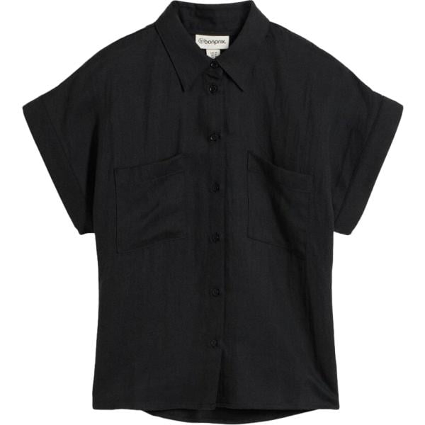 camicie a manica corta bonprix nero