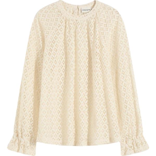 bluse bonprix marrone