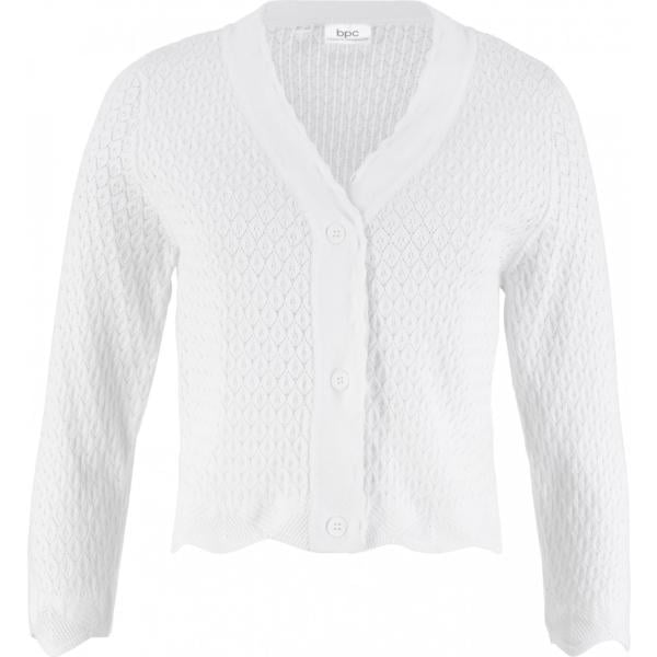 bolero Bpc bonprix collection bianco