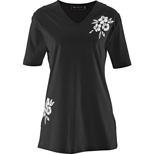 maglieria bonprix nero a fiori