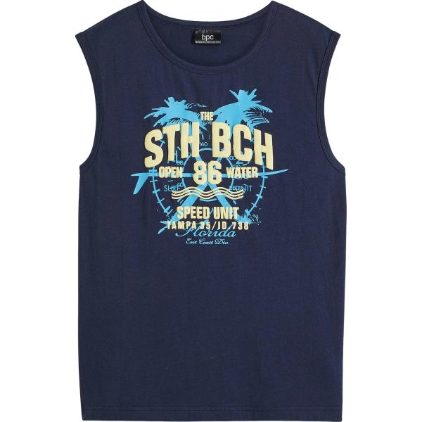 canottiere bonprix blu con stampe