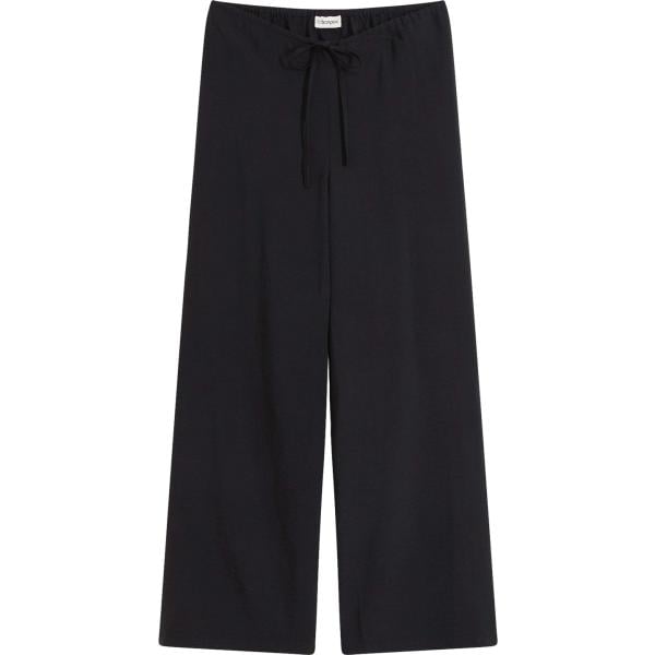 pantaloni a palazzo bonprix nero