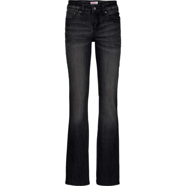 Jeans bootcut in denim elasticizzato nero John Baner JEANSWEAR nero