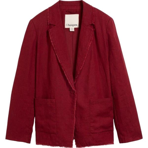 blazer bonprix rosso