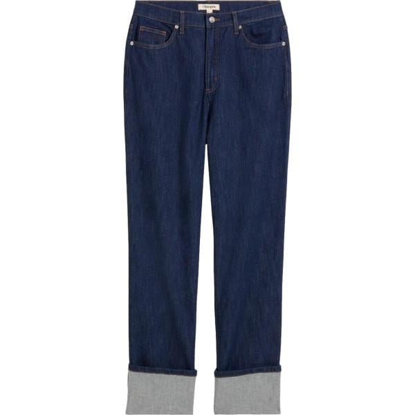 jeans dritti bonprix blu