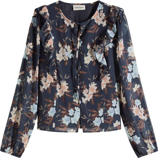 camicie bonprix grigio