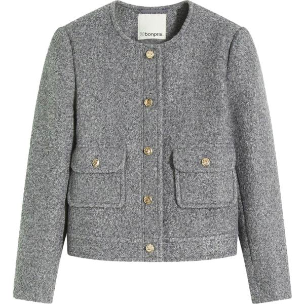 bomber bonprix grigio