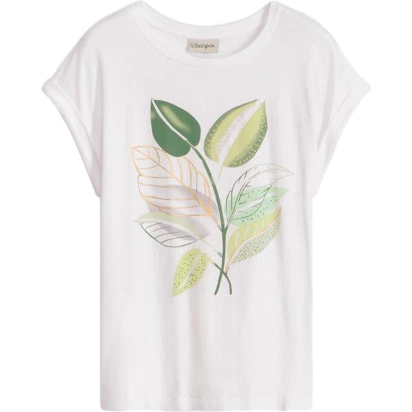 t-shirt bonprix bianco