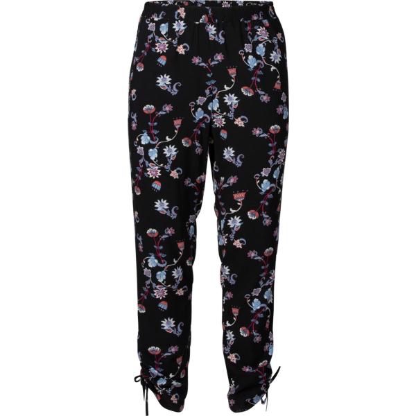 pantaloni bonprix nero a fiori