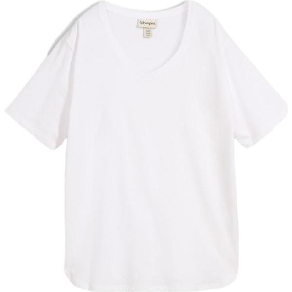 t-shirt bonprix bianco