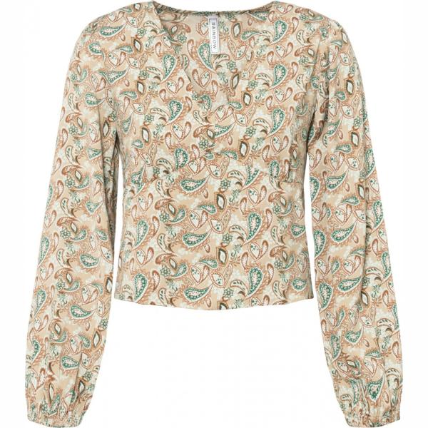 bluse Rainbow marrone