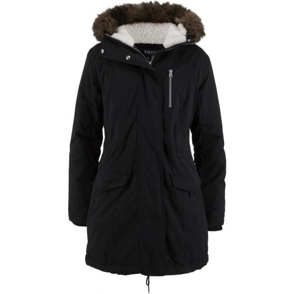 parka Bpc bonprix collection nero