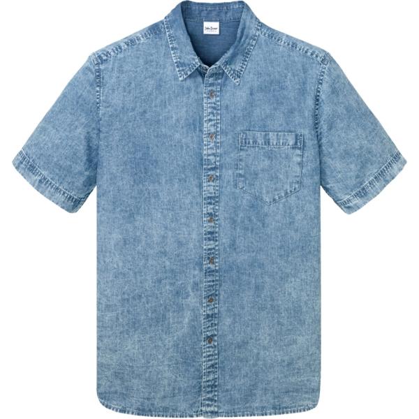 camicie a manica corta John Baner JEANSWEAR blu