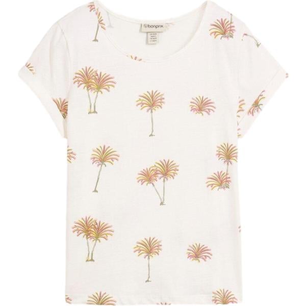 t-shirt bonprix bianco