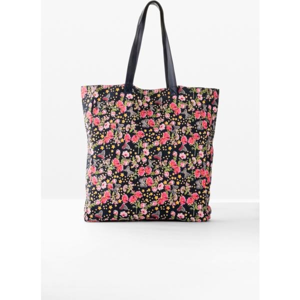 shopping bag Rainbow bianco