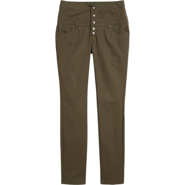 pantaloni skinny bonprix verde