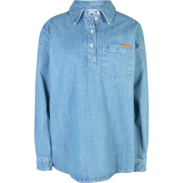camicie bonprix blu
