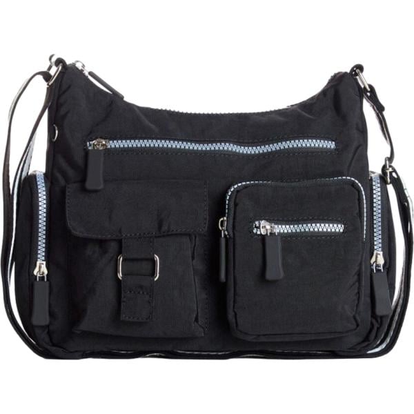Borsa a tracolla da donna in nero pece cinque tasche bonprix bonprix