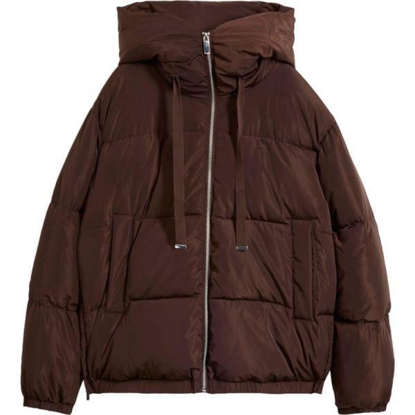 Piumino da donna in marrone scuro bonprix bonprix