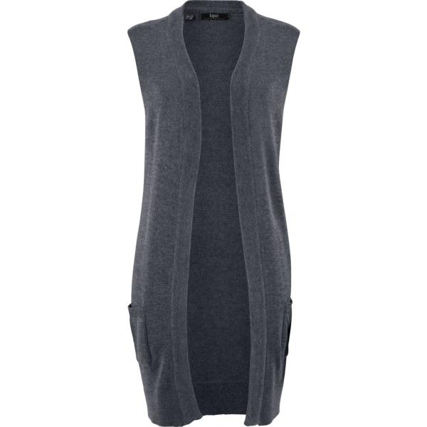 gilet Bpc bonprix collection grigio