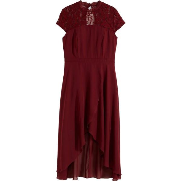 vestiti asimmetrici bonprix marrone