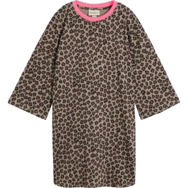 T-shirt da donna oversize in marrone scuro lungo in cotone organico bonprix bonprix