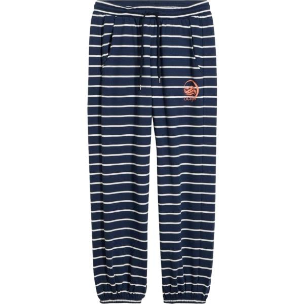 Pantaloni da donna in blu scuro in plush bonprix