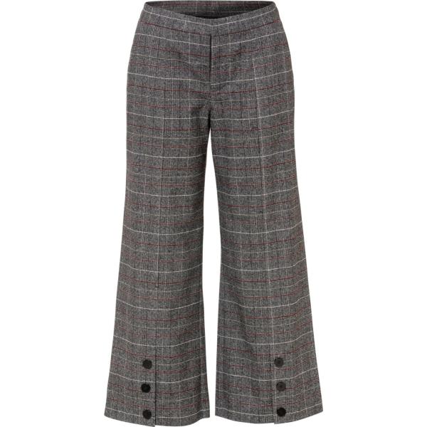pantaloni culotte Bodyflirt grigio a quadri