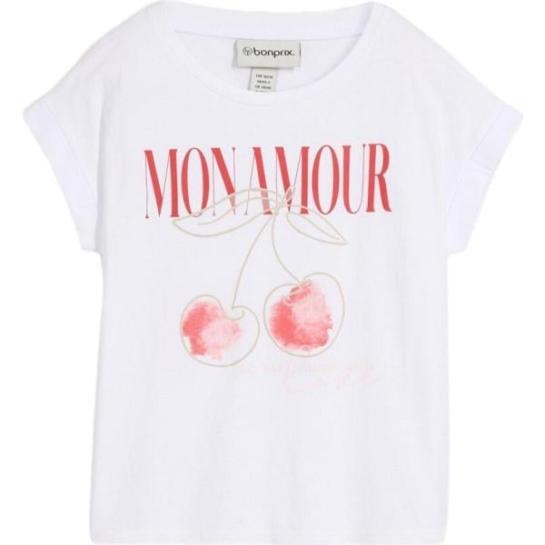 t-shirt bonprix bianco