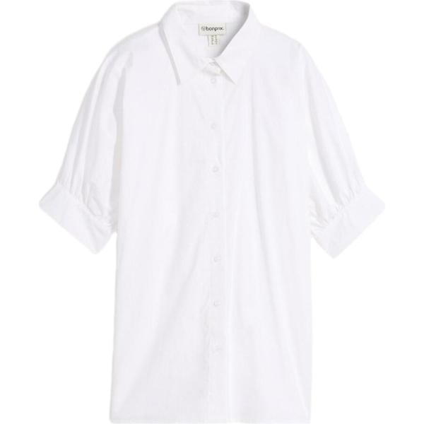 camicie bonprix bianco