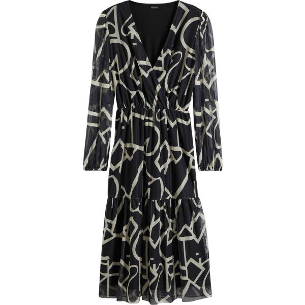 vestiti midi/longuette bonprix nero