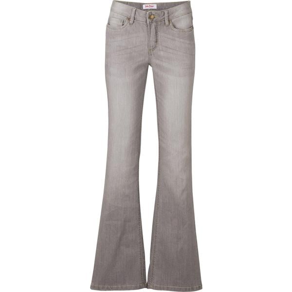 jeans bootcut bonprix grigio