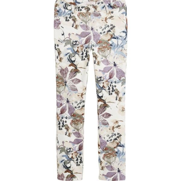 pantaloni bonprix grigio a fiori